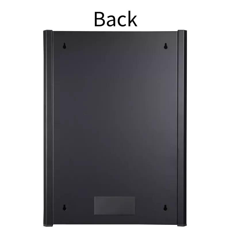 Wall mounted rack LOGON RWP16U45BL 16U Black Key lock