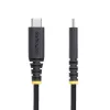StarTech.com 3ft (1m) USB-C Charging Cable, Durable and Ultra-Flexible, 240W (5A) PD EPR, USB 2.0 Laptop Charger Cable, USB-IF Certified, Rugged USB-C Charging Cord