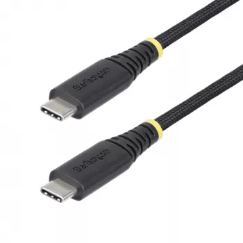 StarTech.com 6ft (2m) USB-C Charging Cable, Durable and Ultra-Flexible, 240W (5A) PD EPR, USB 2.0 Laptop Charger Cable, USB-IF Certified, Rugged USB-C Charging Cord