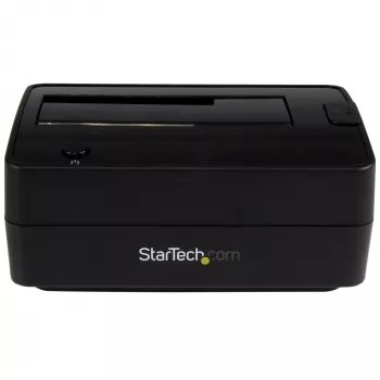 StarTech.com Single Bay USB 3.1 / eSATA to SATA Hard Drive Docking Station, USB 3.1 (10 Gbps) Hard Drive Dock, External 2.5/3.5 inch SATA III HDD/SSD Docking Station, Top-Loading Hard Drive Bay