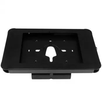 StarTech.com Secure Tablet Stand - Desk or Wall-Mountable, Black, 24.6 cm (9.7 inch), 9.7 inch iPad, Steel, 1.3 cm, Key