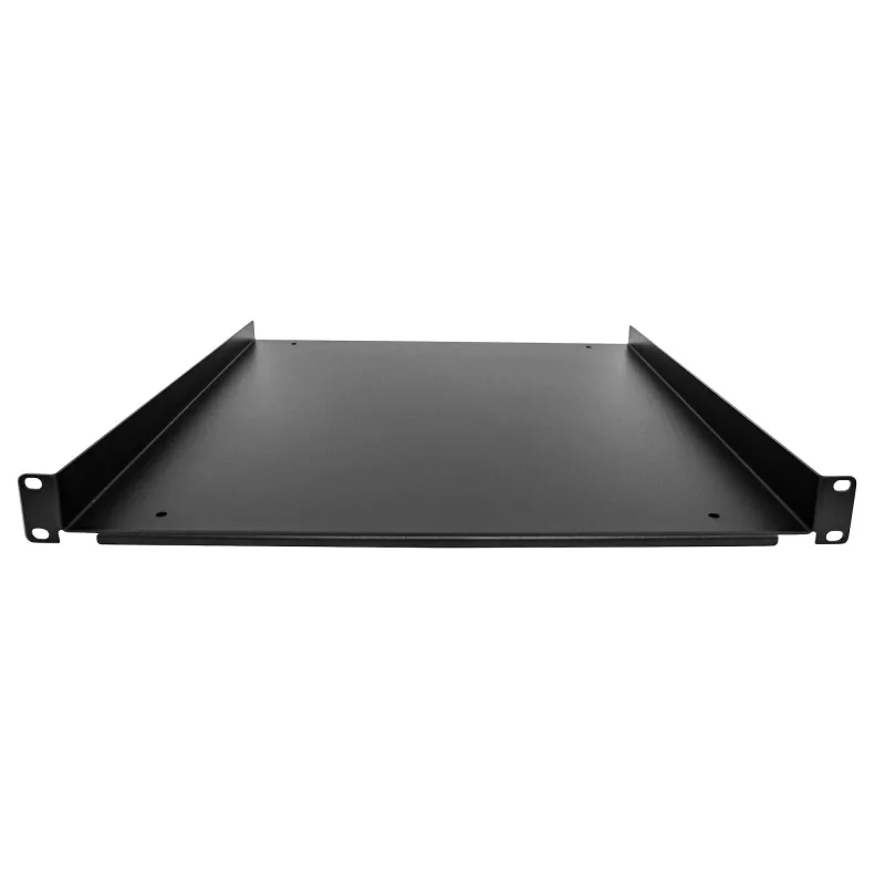 StarTech.com 1U Server Rack Shelf - Universal Rack Mount Cantilever Shelf for 19 inch Network Equipment Rack & Cabinet - Durable Design - Weight Capacity 55lb/25kg - 20 inch Deep Tray
