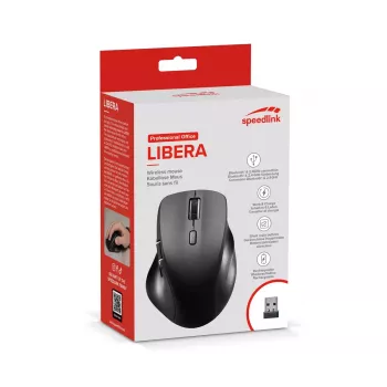 Mouse SPEEDLINK SL-630021-RRBK RF Wireless + Bluetooth