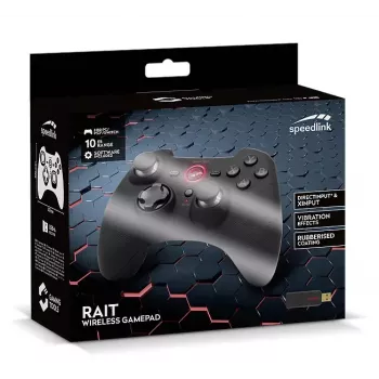 Gamepad SPEEDLINK RAIT Black RF