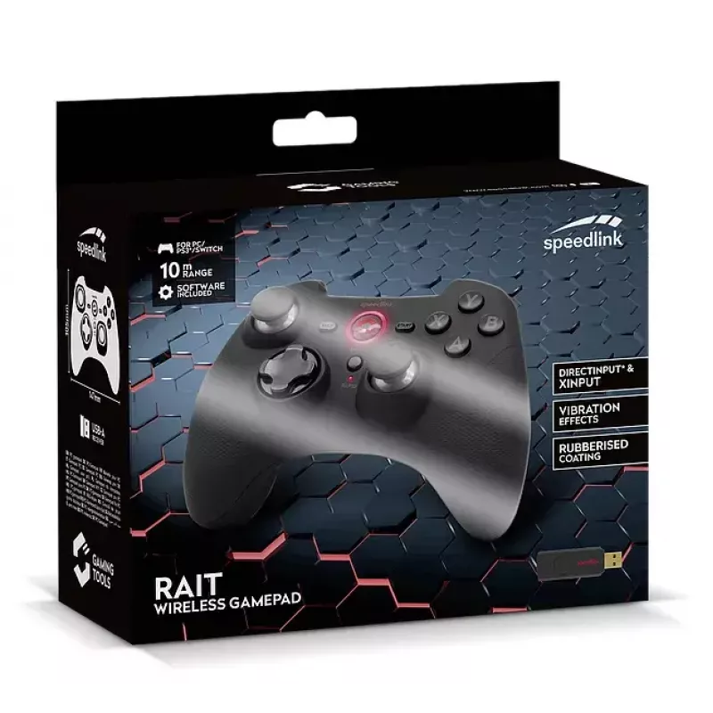 Gamepad SPEEDLINK RAIT Black RF