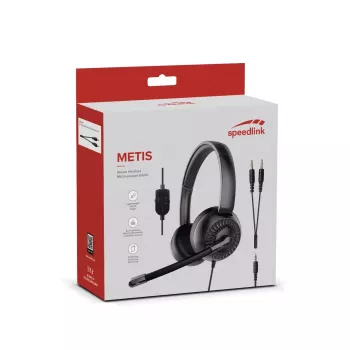 Headphones SPEEDLINK METIS Wired Gaming Black