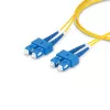 StarTech.com 3m (9.8ft) SC to SC (UPC) OS2 Single Mode Duplex Fiber Optic Cable, 9/125µm, 40G/100G Zipcord, Bend Insensitive, Low Insertion Loss - LSZH Fiber Jumper Cord