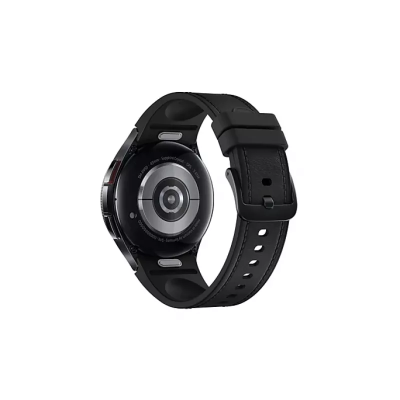 Samsung Galaxy Watch6 Classic SM-R950NZKADBT smartwatch / sport watch 3.3 cm (1.3 inch) OLED 43 mm Digital 432 x 432 pixels Touchscreen Black Wi-Fi GPS (satellite)