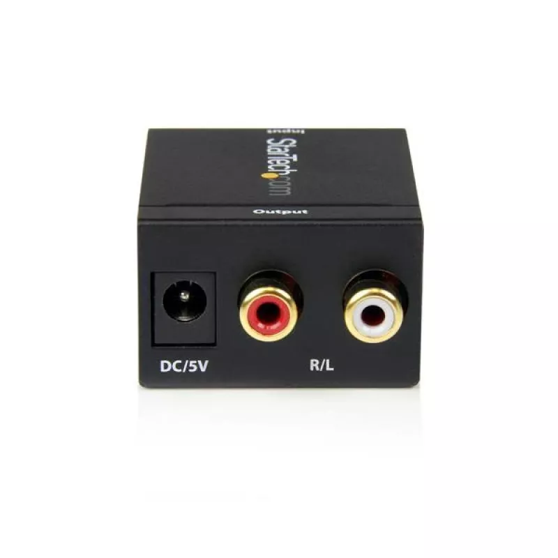 StarTech.com SPDIF Digital Coaxial or Toslink Optical to Stereo RCA Audio Converter