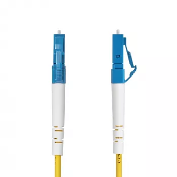 StarTech.com 5m (16.4ft) LC to LC (UPC) OS2 Single Mode Simplex Fiber Optic Cable, 9/125µm, 40G/100G, Bend Insensitive, Low Insertion Loss - LSZH Fiber Jumper Cord