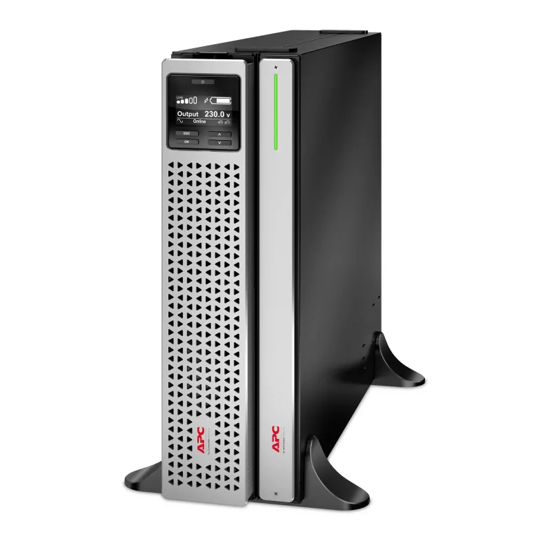 APC Smart-UPS On-Line, 1500VA, Rackmount 3U, 230V, 8x C13 IEC outlets, SmartSlot, Extended runtime, W/ rail kit, W/ Lithium-ion external battery