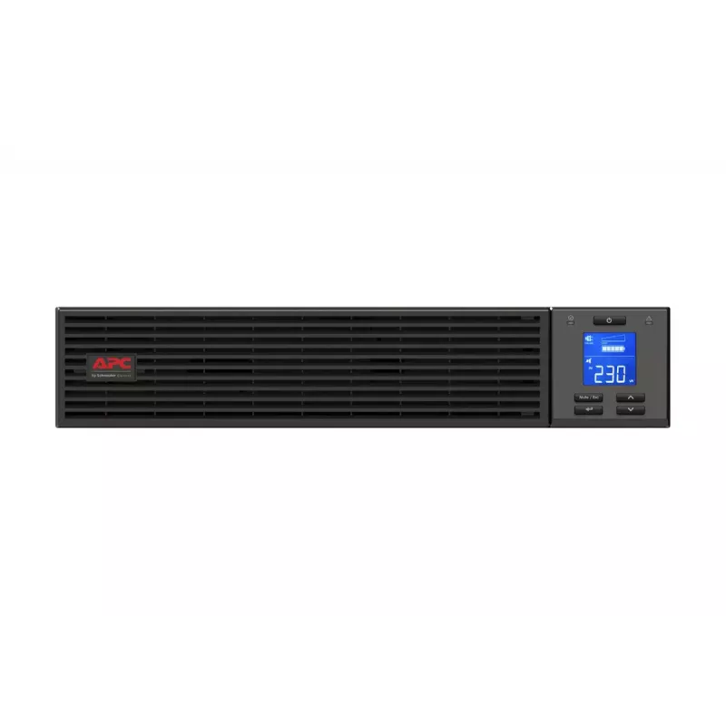 APC Easy UPS On-Line, 1000VA/800W, Rackmount 2U, 230V, 3x IEC C13 outlets, Intelligent Card Slot, LCD, W/O rail kit