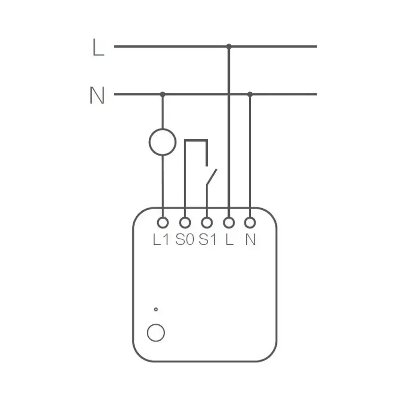 AQARA Smart Home Single Switch Module T1, With Neutral (SSM-U01)