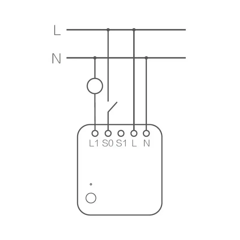 AQARA Smart Home Single Switch Module T1, With Neutral (SSM-U01)