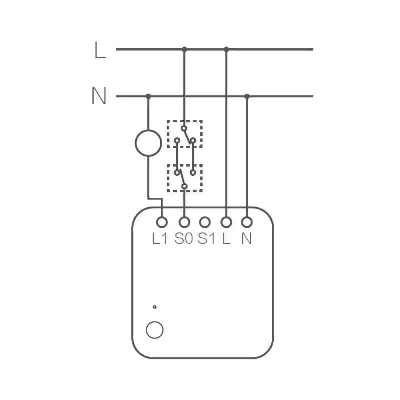 AQARA Smart Home Single Switch Module T1, With Neutral (SSM-U01)