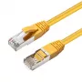 Microconnect SSTP610Y networking cable Yellow 10 m Cat6 S/FTP (S-STP)