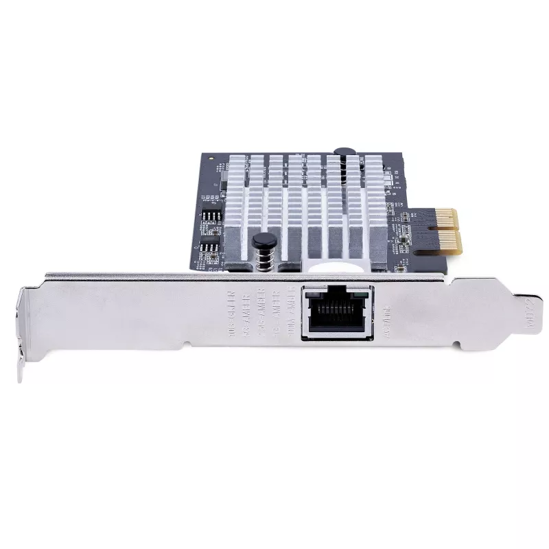 StarTech.com 1-Port 10Gbps PCIe Network Adapter Card, Network Card for PC/Server, Six-Speed PCIe Ethernet Card with Jumbo Frame Support, NIC/LAN Interface Card, 10GBASE-T and NBASE-T