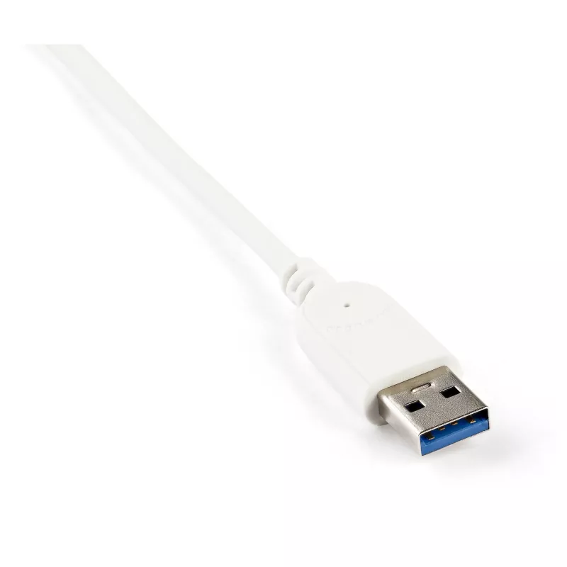 StarTech.com 3-Port Portable USB 3.0 Hub plus Gigabit Ethernet - Built-In Cable~3-Port Portable USB 3.0 Hub plus Gigabit Ethernet - 5Gbps - Built-In Cable