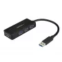 StarTech.com 4 Port USB 3.0 Hub (SuperSpeed 5Gbps) with Fast Charge – Portable USB 3.1 Gen 1 Type-A Laptop/Desktop Hub - USB Bus Power or Self Powered for High Performance – Mini/Compact~4 Port USB 3.0 Hub (SuperSpeed 5Gbps) with Fast Charge – Portable USB 3.2 Gen1 Type-A Laptop/Desktop Hub - USB Bus Power or Self Powered for High Performance – Mini/Compact