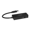 StarTech.com 4 Port USB 3.0 Hub (SuperSpeed 5Gbps) with Fast Charge – Portable USB 3.1 Gen 1 Type-A Laptop/Desktop Hub - USB Bus Power or Self Powered for High Performance – Mini/Compact~4 Port USB 3.0 Hub (SuperSpeed 5Gbps) with Fast Charge – Portable USB 3.2 Gen1 Type-A Laptop/Desktop Hub - USB Bus Power or Self Powered for High Performance – Mini/Compact