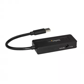 StarTech.com 4 Port USB 3.0 Hub (SuperSpeed 5Gbps) with Fast Charge – Portable USB 3.1 Gen 1 Type-A Laptop/Desktop Hub - USB Bus Power or Self Powered for High Performance – Mini/Compact~4 Port USB 3.0 Hub (SuperSpeed 5Gbps) with Fast Charge – Portable USB 3.2 Gen1 Type-A Laptop/Desktop Hub - USB Bus Power or Self Powered for High Performance – Mini/Compact