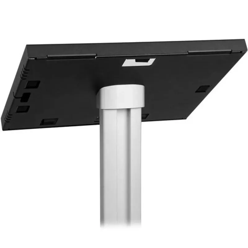 StarTech.com Secure Tablet Floor Stand - Anti-Theft, Black, Silver, Tablet, Multimedia stand, Aluminium, Plastic, Steel, 1.5 kg, 24.6 cm (9.7 inch)