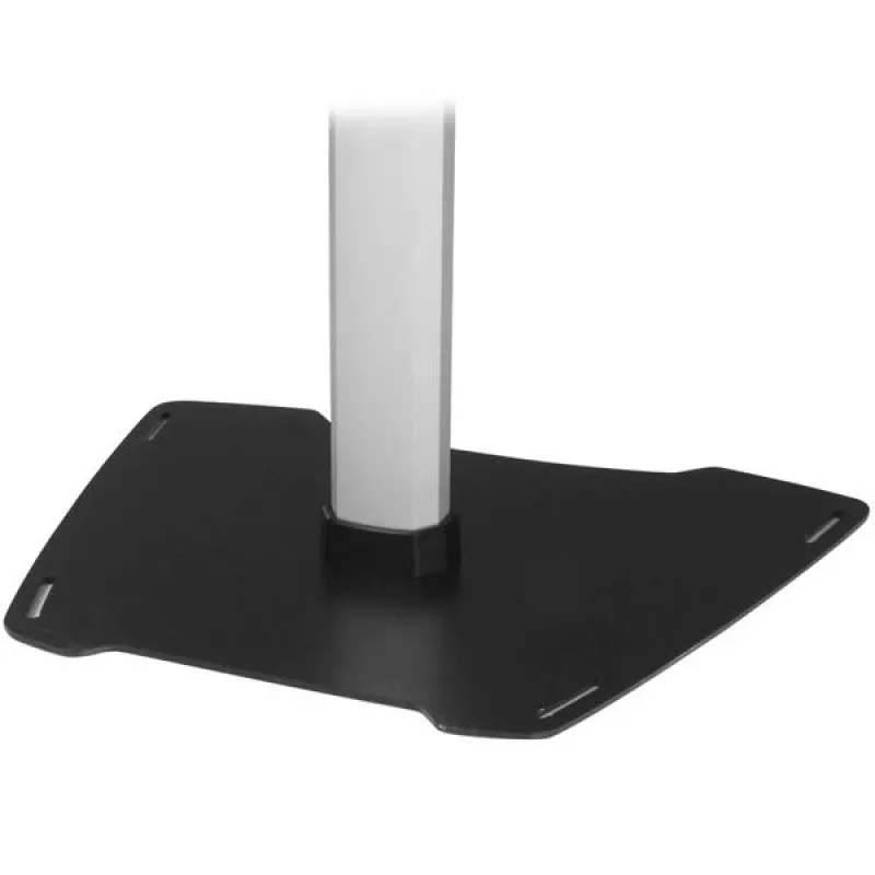 StarTech.com Secure Tablet Floor Stand - Anti-Theft, Black, Silver, Tablet, Multimedia stand, Aluminium, Plastic, Steel, 1.5 kg, 24.6 cm (9.7 inch)