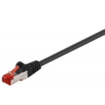 Microconnect STP625S networking cable Black 25 m Cat6 F/UTP (FTP)
