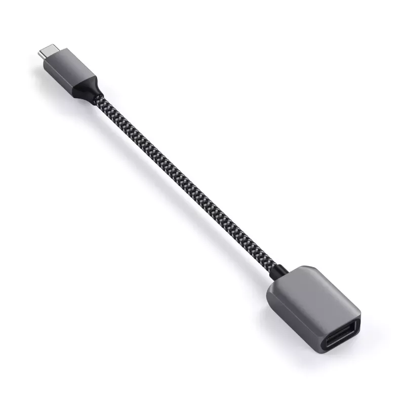 USB cable Satechi ST-UCATCM USB C to USB A, USB 3.2 Gen 1 (5 Gbps), Grey