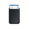 Card pocket Satechi ST-VLWK Black — vegan leather, 66×105×9.5 mm