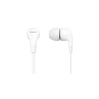 Philips TAE1105WT/00 headphones/headset Wired In-ear Music White
