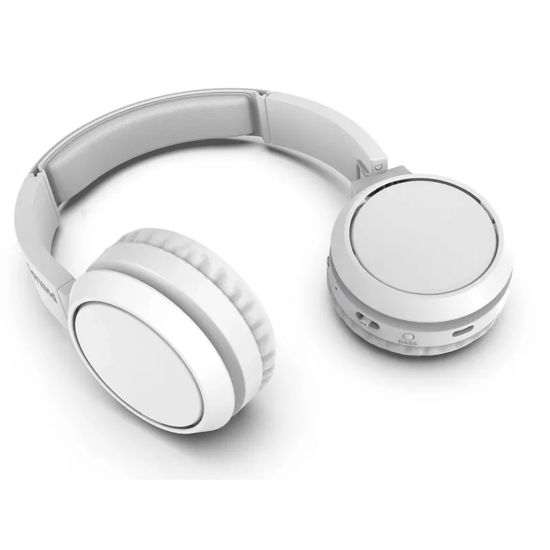Philips 4000 series TAH4205WT/00 headphones/headset Wireless Head-band Calls/Music USB Type-C Bluetooth White
