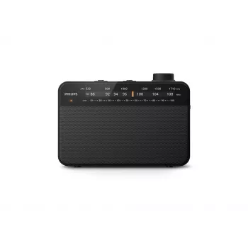 Portable Radio Philips TAR2509/10 Analog AM FM Black