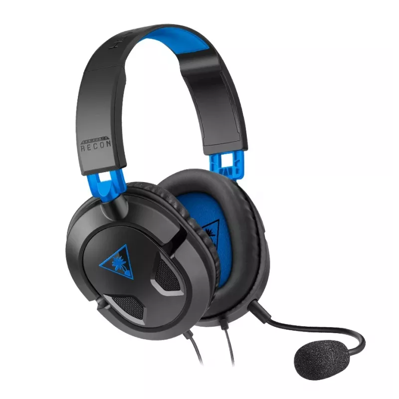 Turtle Beach Recon 50P Headset Wired Gaming Headset - PS5, PS4, Xbox Series X or S, Xbox One and PC