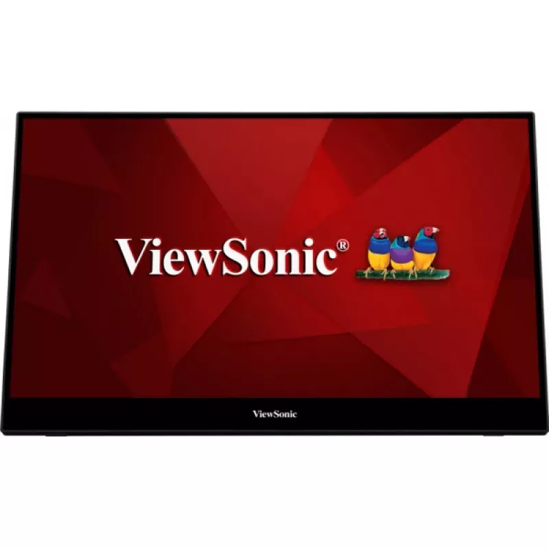 Viewsonic TD1655 computer monitor 39.6 cm (15.6 inch) 1920 x 1080 pixels Full HD LED Touchscreen Multi-user Black, Silver