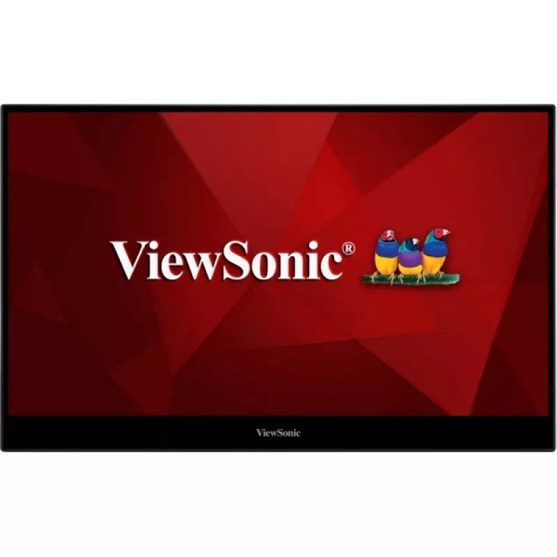 Viewsonic TD1655 computer monitor 39.6 cm (15.6 inch) 1920 x 1080 pixels Full HD LED Touchscreen Multi-user Black, Silver