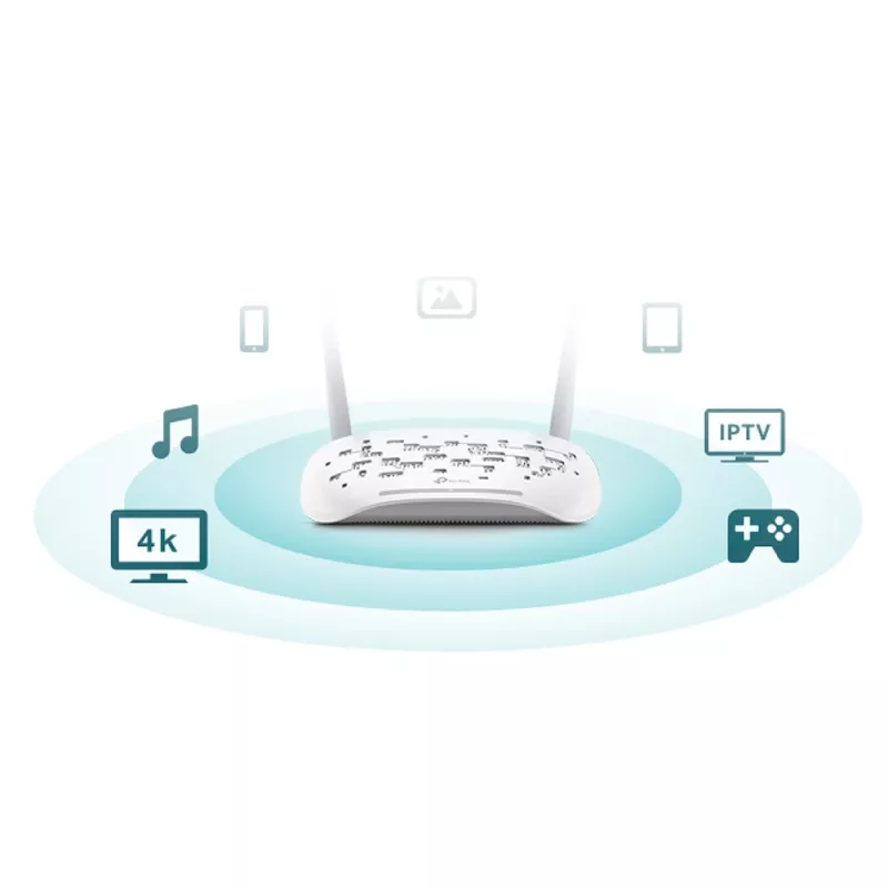 Tabletop router TP-Link TD-W9960 Single-band 2.4 GHz Wi-Fi 4