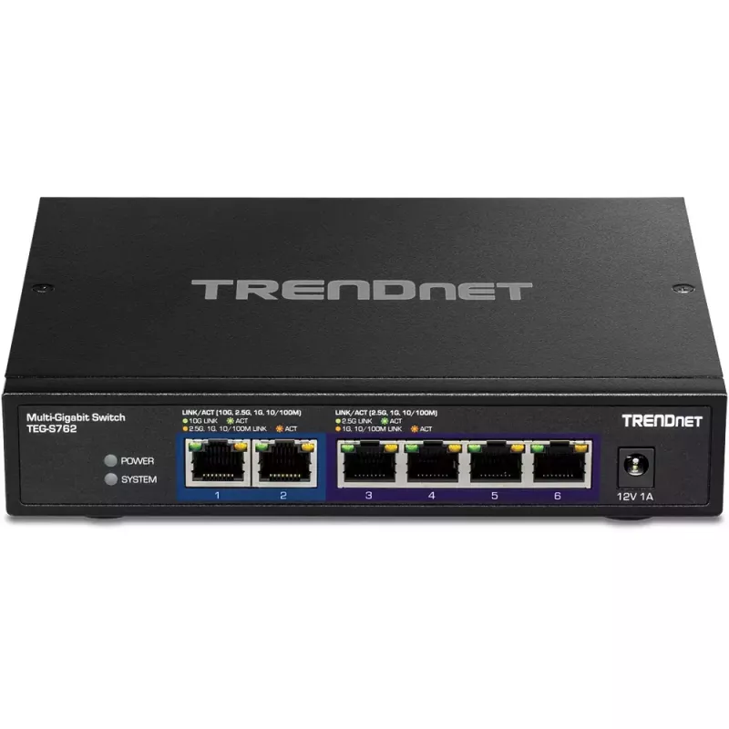 Network Switch Trendnet TEG-S762 10G Ethernet 6 Ports 60 Gbit/s