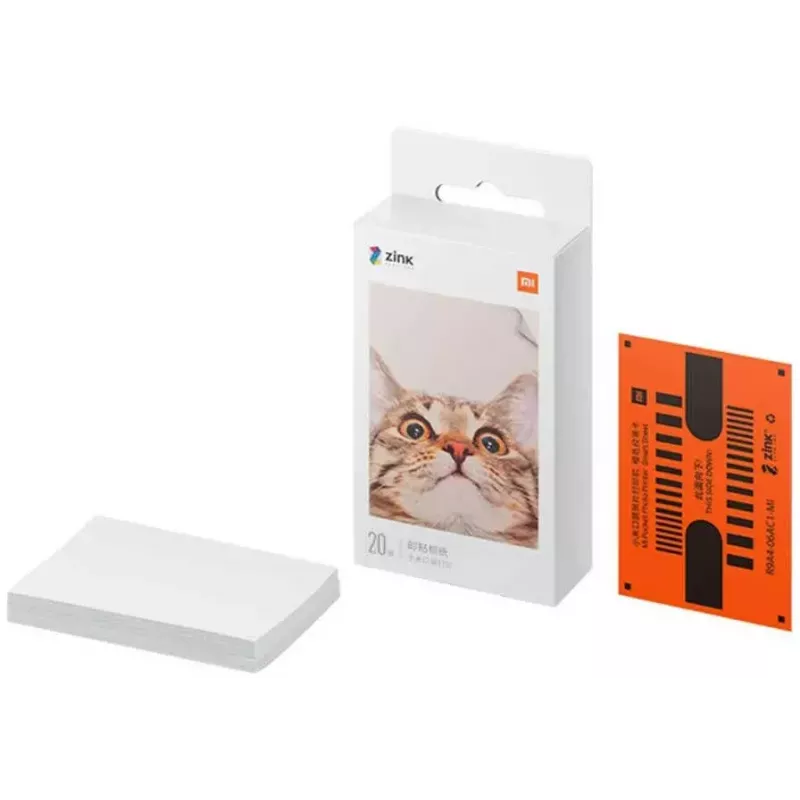 Xiaomi Mi Portable Photo Printer Paper TEJ4019GL 20 Photo Paper, 2x3-inch