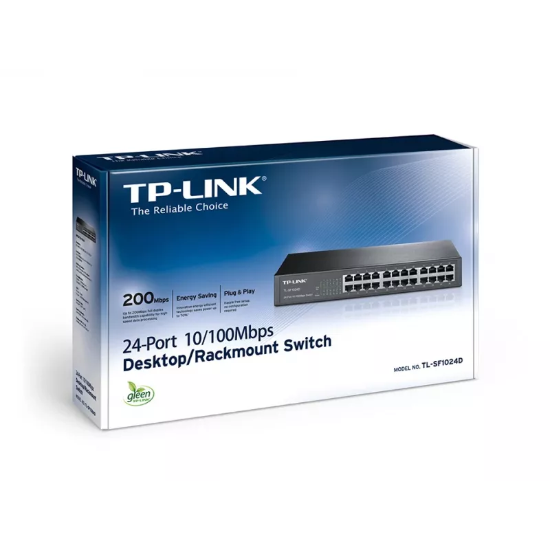 Switch TP-Link TL-SF1024D Fast Ethernet 10/100