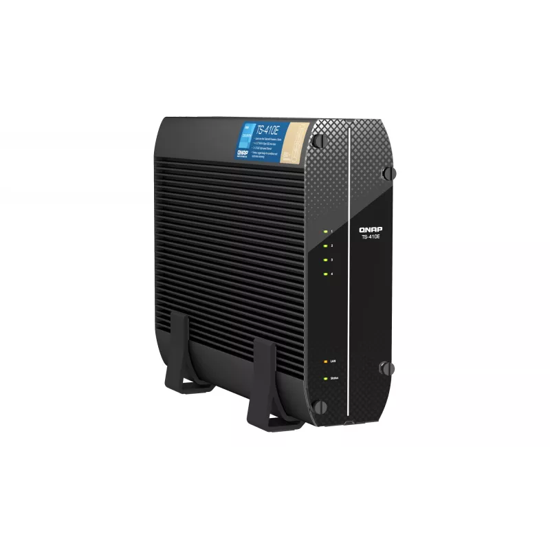 QNAP TS-410E NAS Tower Intel® Celeron® J6412 8 GB 0 TB QNAP QTS Black