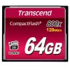 Flash Memory Transcend 64GB CompactFlash 800x TS64GCF800