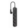 Power Strip Gembird TSL-PS-S4U-01 Smart 4 AC Outlets