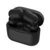 Wireless in-ear headphones SAVIO TWS-09 — Bluetooth 5.1, binaural, 20–20000 Hz, 8 h talk time, power bank, USB-C charging, black