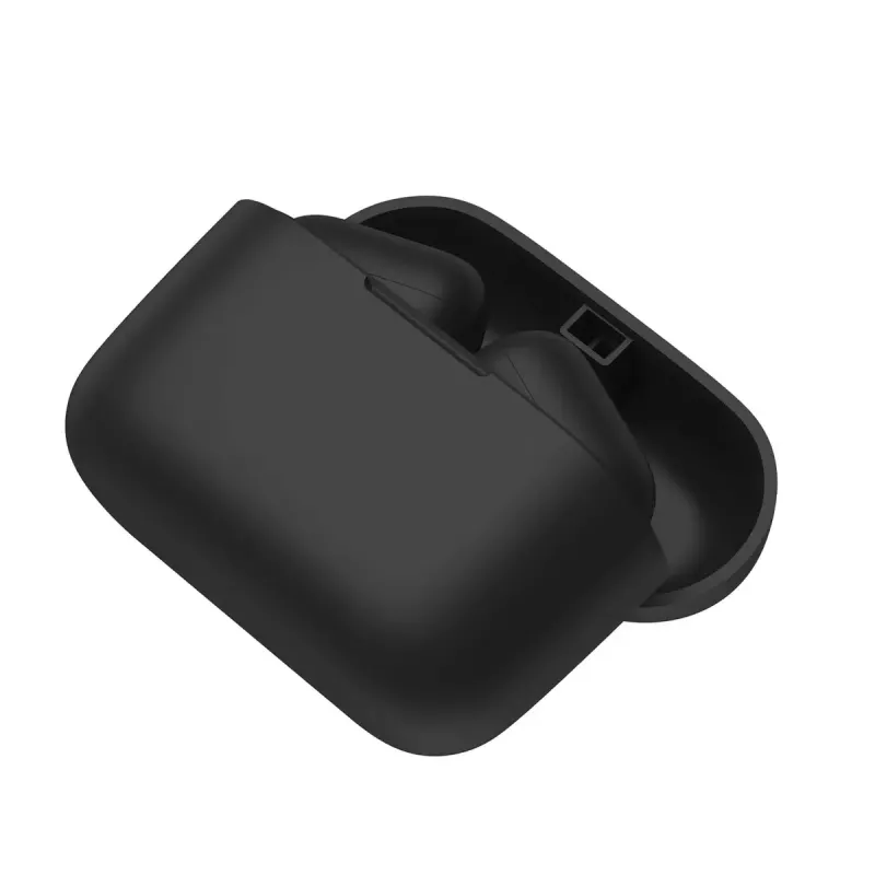 Wireless in-ear headphones SAVIO TWS-09 — Bluetooth 5.1, binaural, 20–20000 Hz, 8 h talk time, power bank, USB-C charging, black