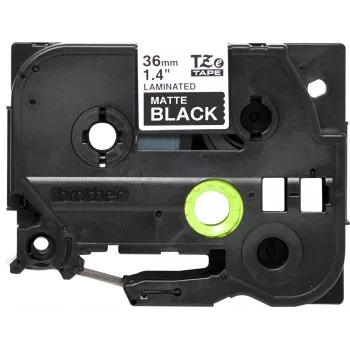 Brother TZE-M365 label-making tape White on black