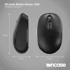 Incase Designed by Microsoft Wireless Mobile 1850 mouse Travel Ambidextrous RF Wireless Optical