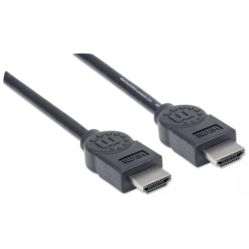 HDMI Cable Male to Male Manhattan HDMM6 4K@30Hz 1.8m Black