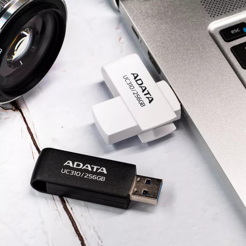 ADATA UC310 USB flash drive 256 GB USB Type-A 3.2 Gen 1 (3.1 Gen 1) White