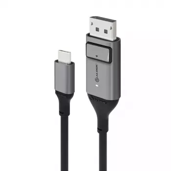Cable ALOGIC 2m Ultra USB-C Male to DP Male 4K 60Hz LED White